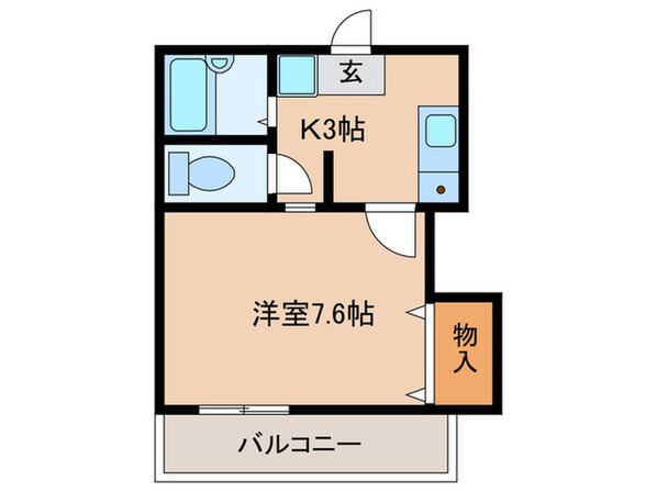 セレニール 黒笹の物件間取画像